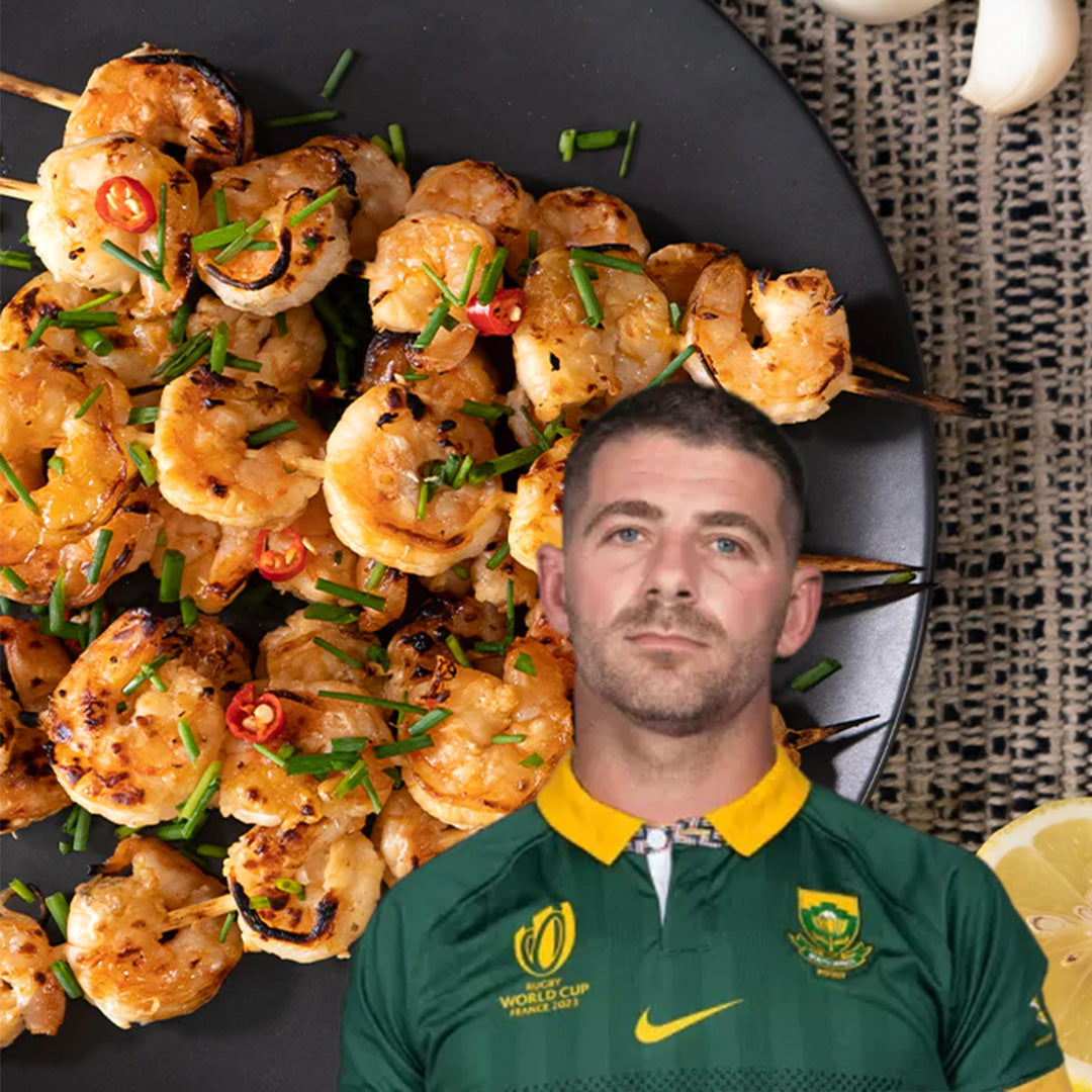 CHILLI le roux prawn skewers – Megamaster