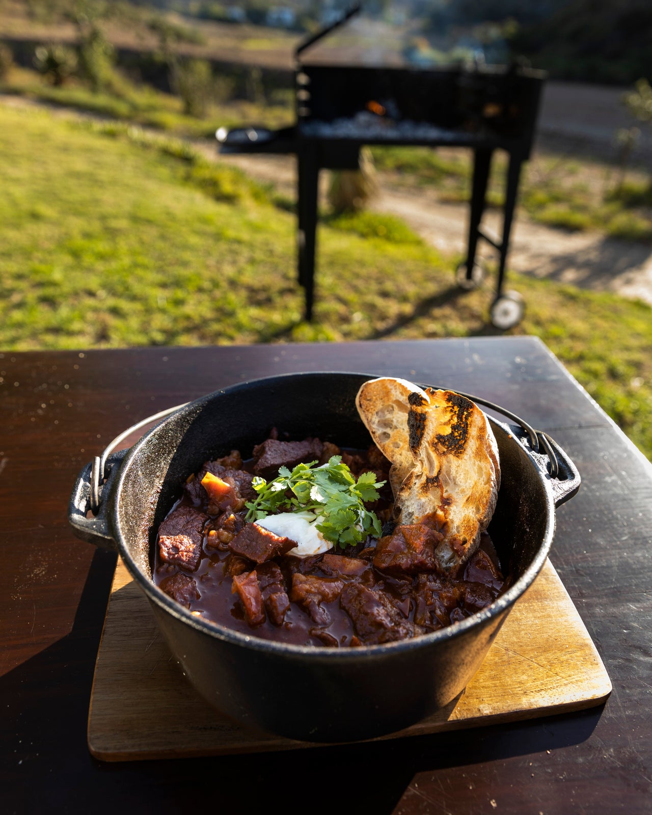 Red Wine Beef Potjie