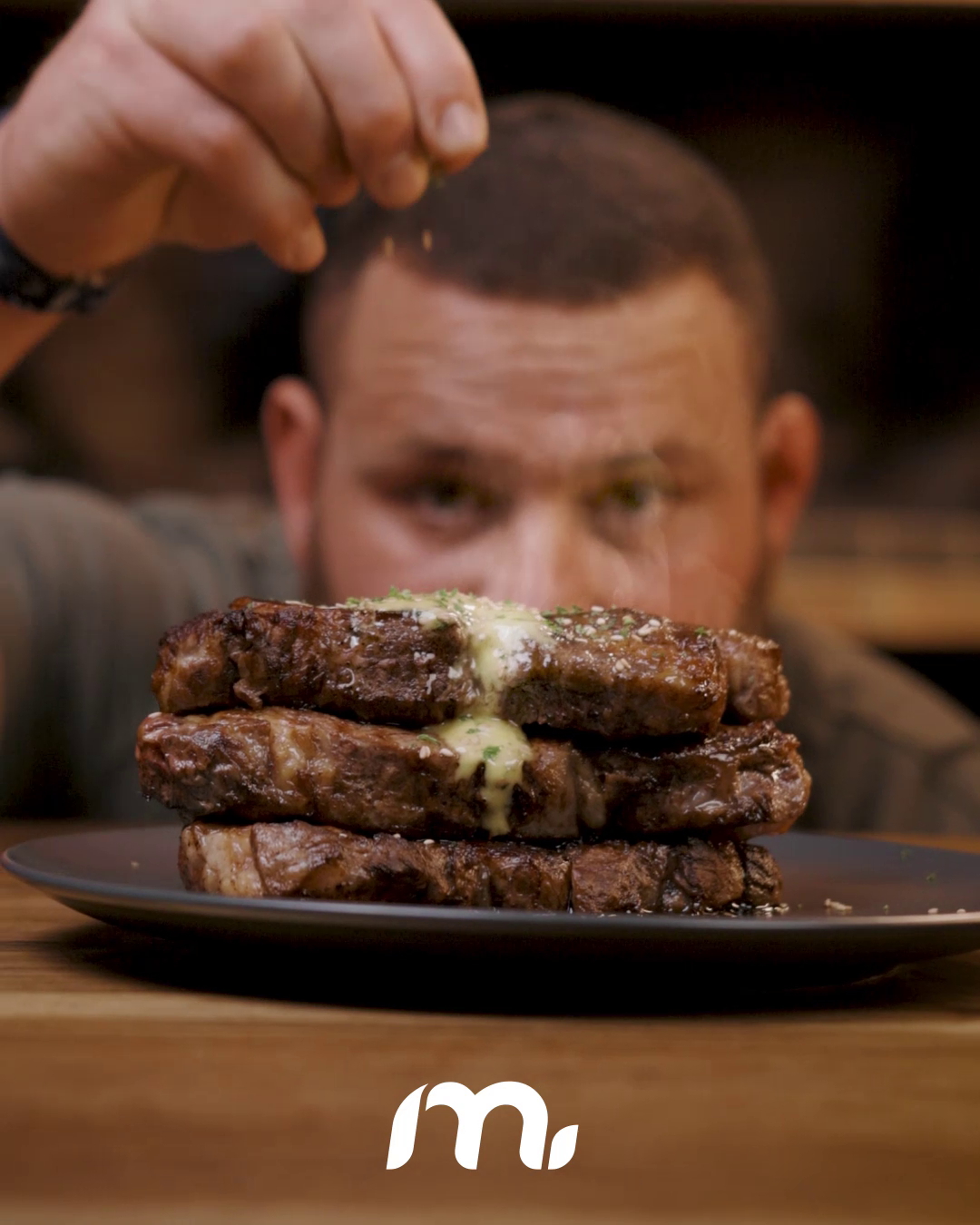 Front Row Steak Stack