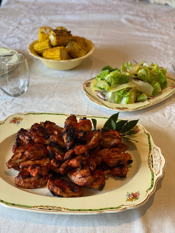 Bertus Basson's Chicken Wings With Basting Sauce