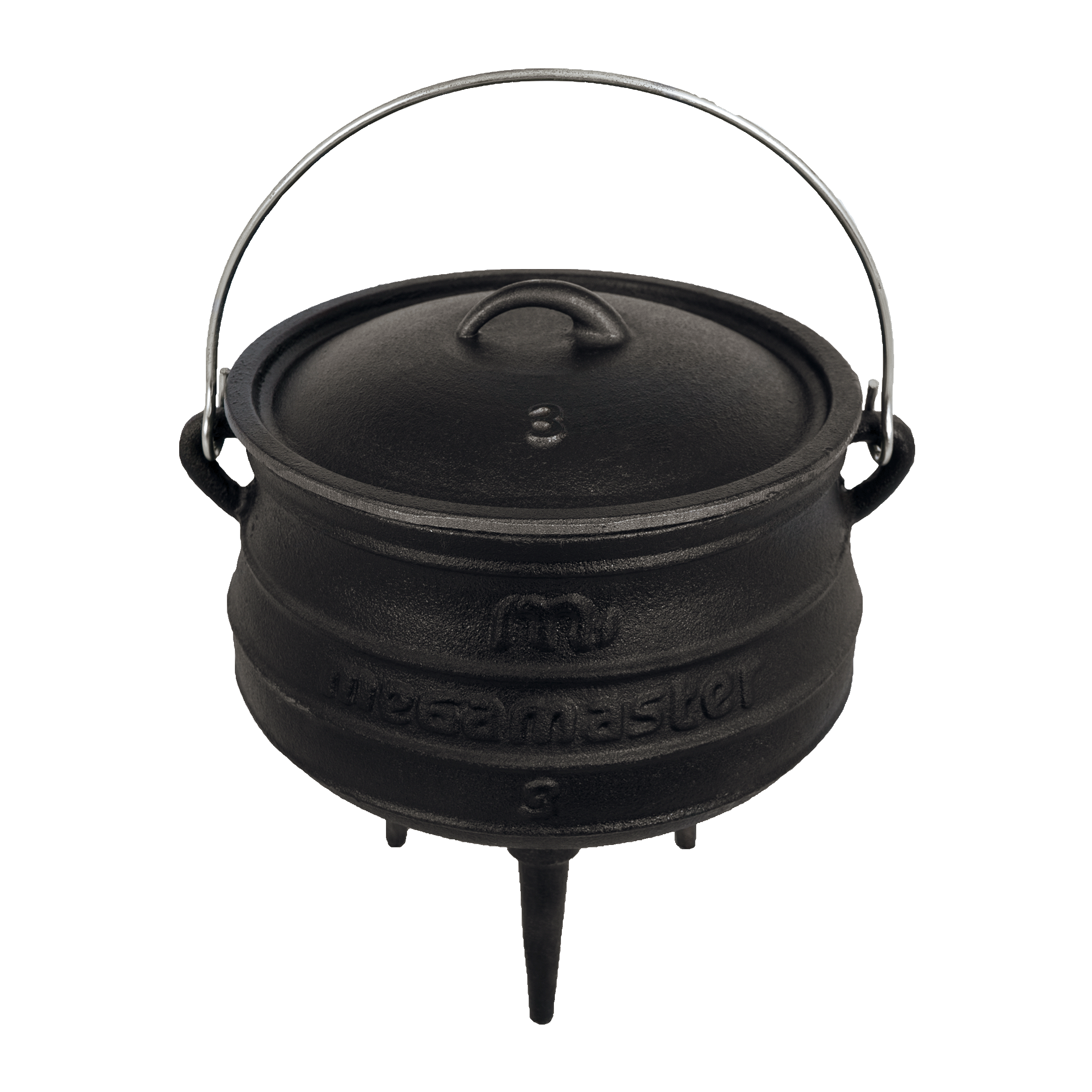 3-Leg Potjie Pots | Cast Iron Pots | Megamaster