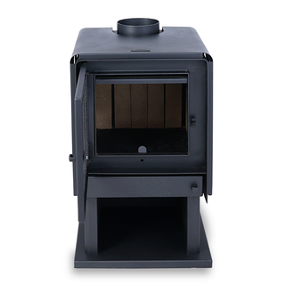 Bosca Limit 380 Closed Combustion Fireplace door open