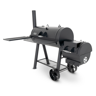 coalsmith series alpha grill and smoker side