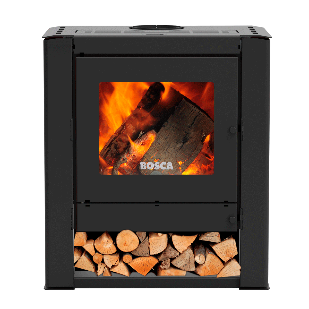 Bosca Gold 500 Charcoal Closed Combustion Fireplace – Megamaster