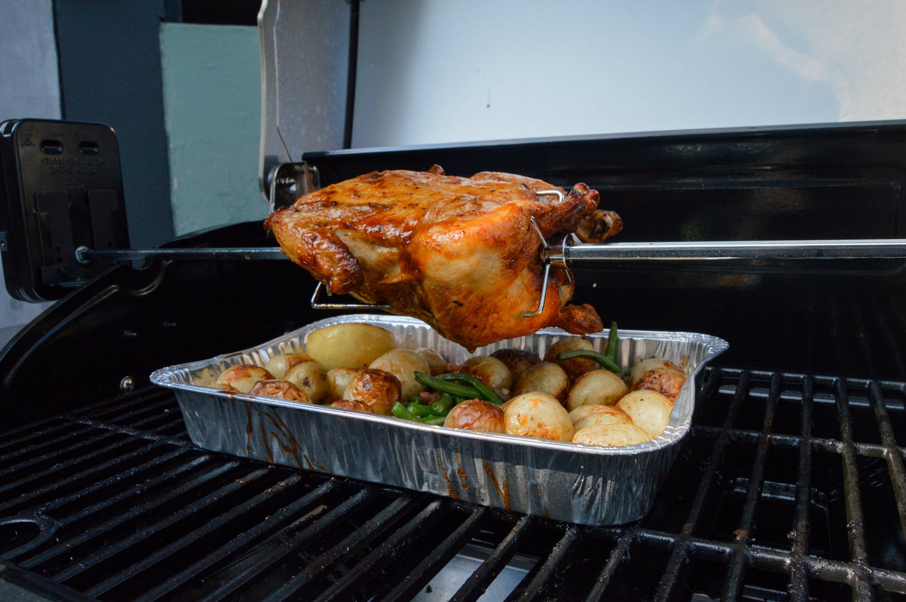 Rotisserie Chicken with roasted potatoes