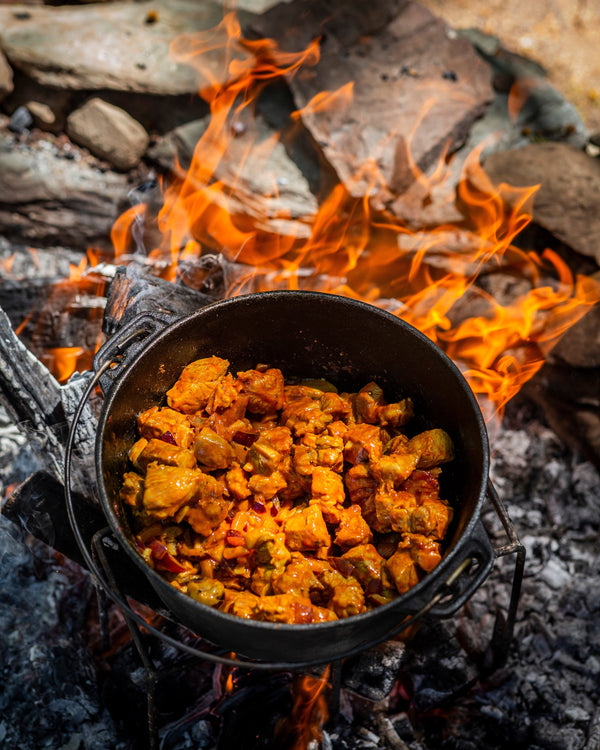 Pork neck curry