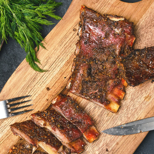 Harissa lamb ribs