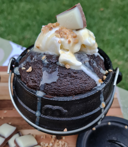 Potjie Chocolate Mud Cake