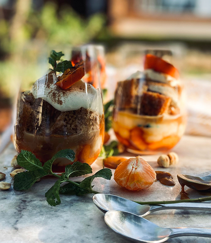 Caro Alberts's Malva Pudding and Milk Tart Trifle
