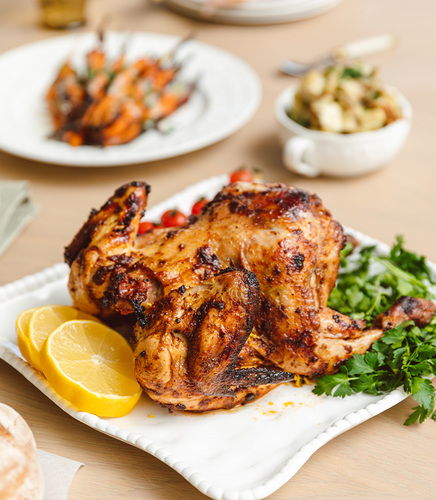 Naqiyah Mayat's Harissa Chicken Braai Roast