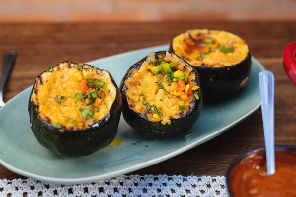 Braaied Stuffed Gem Squash