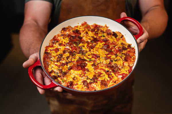 CHEESY BRAAI PAP TERT