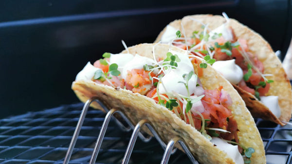 Smoked Salmon Tacos