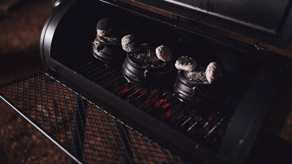 Smoked mini chicken pot pies