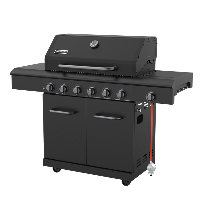 APEX SERIES 6 BURNER BLACK PATIO GAS BRAAI