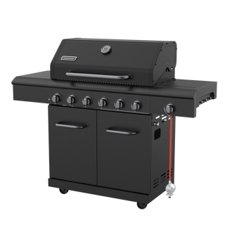 APEX SERIES 6 BURNER BLACK PATIO GAS BRAAI