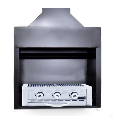 700 Built-in gas braai with 630 gas insert incl.