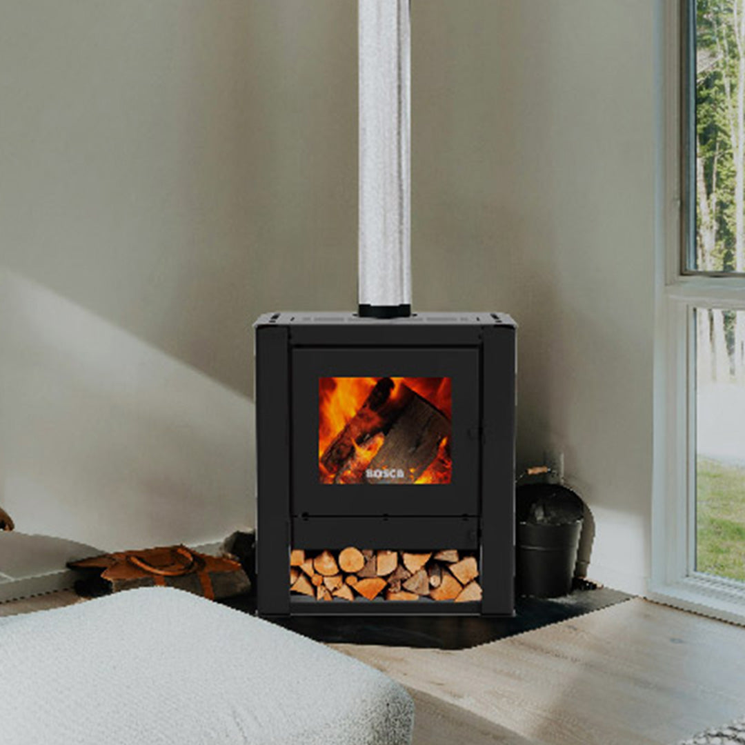 Bosca Gold 500 Charcoal Closed Combustion Fireplace – Megamaster