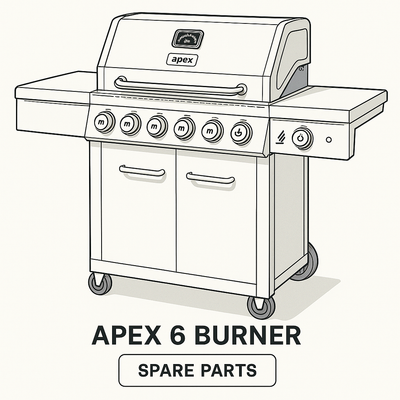 Spare Parts: Apex Series 6 Burner Gourmet  (720-0896GF)