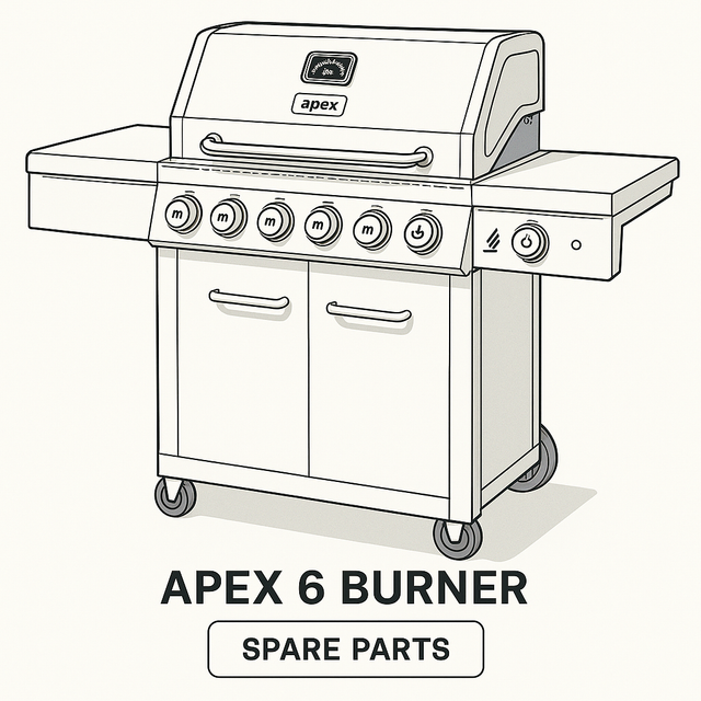 Spare Parts: Apex Series 6 Burner Gourmet  (720-0896GF)