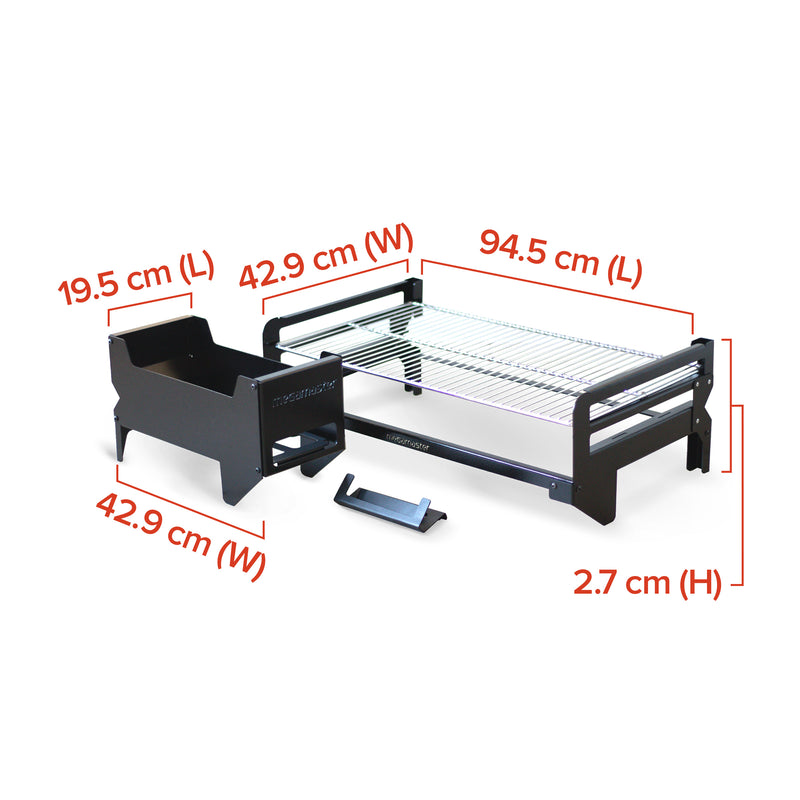 1000 Built-in Braai insert