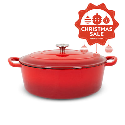 Megamaster Enamel Series Oval Braai Pot