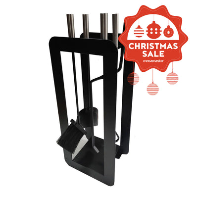 LUX 5-PIECE FIREPLACE TOOLSET