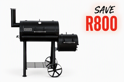Megamaster Coalsmith Series Delta Grill & Smoker