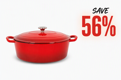 Megamaster Enamel Series Oval Braai Pot