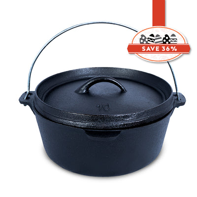 Megamaster No 10 Flat Pot