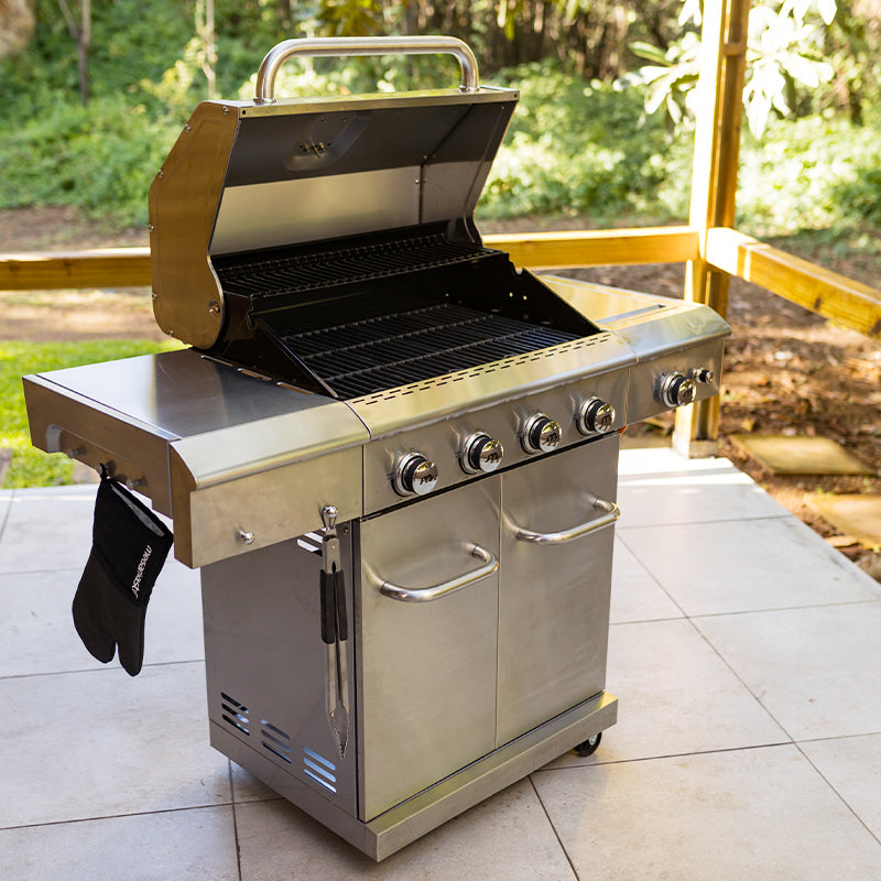 Apex Series 4 Burner Evolution Patio Gas Braai – Megamaster