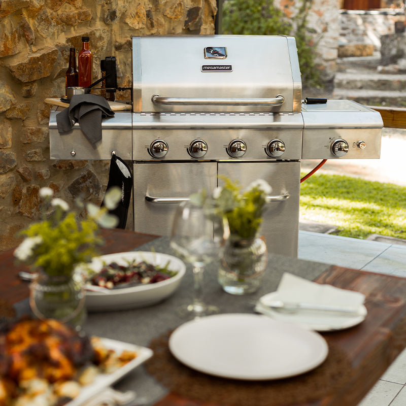 Apex Series 4 Burner Evolution Patio Gas Braai