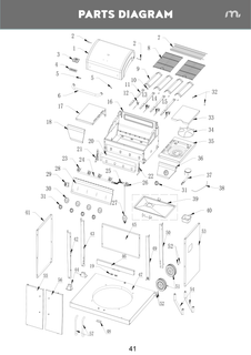 Spare Parts:Crusade Series 4 Burner (720-0925QB)