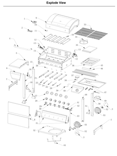 Spare Parts: Sizzler 500 (720-0888GM)