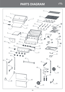 Spare Parts: Onyx Series 4 Burner (720-1093)