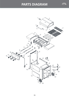 Spare Parts: Onyx Series 3 Burner (720-1094)