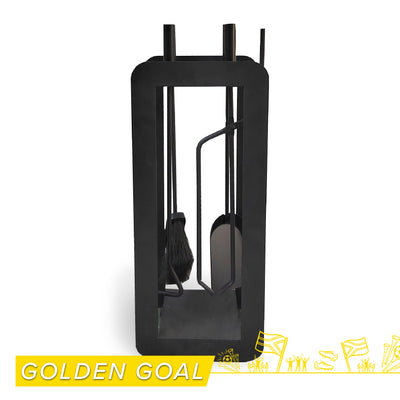 LUX 5-PIECE FIREPLACE TOOLSET