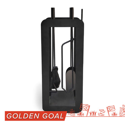 LUX 5-PIECE FIREPLACE TOOLSET