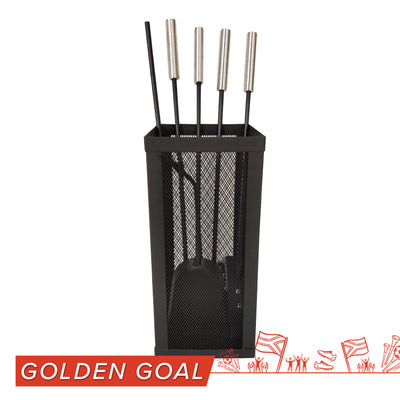 Megamaster Square Fireplace Toolset