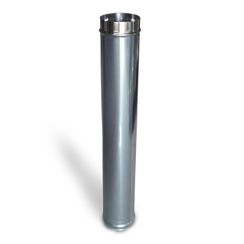 Megamaster 150mm Stainless Steel Flue Extension