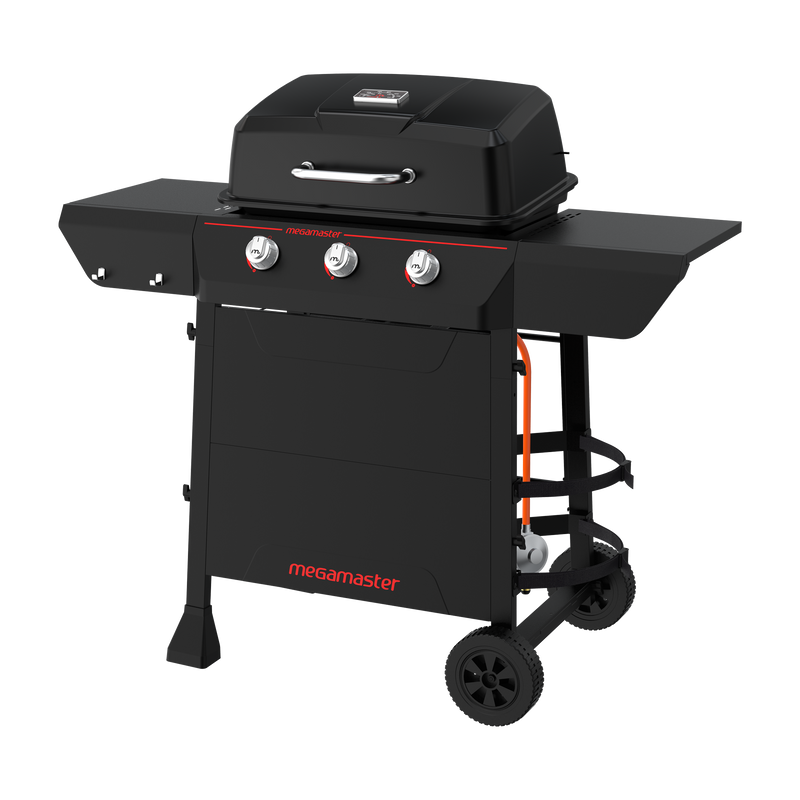 Inferno Series 3 Burner Patio Gas Braai