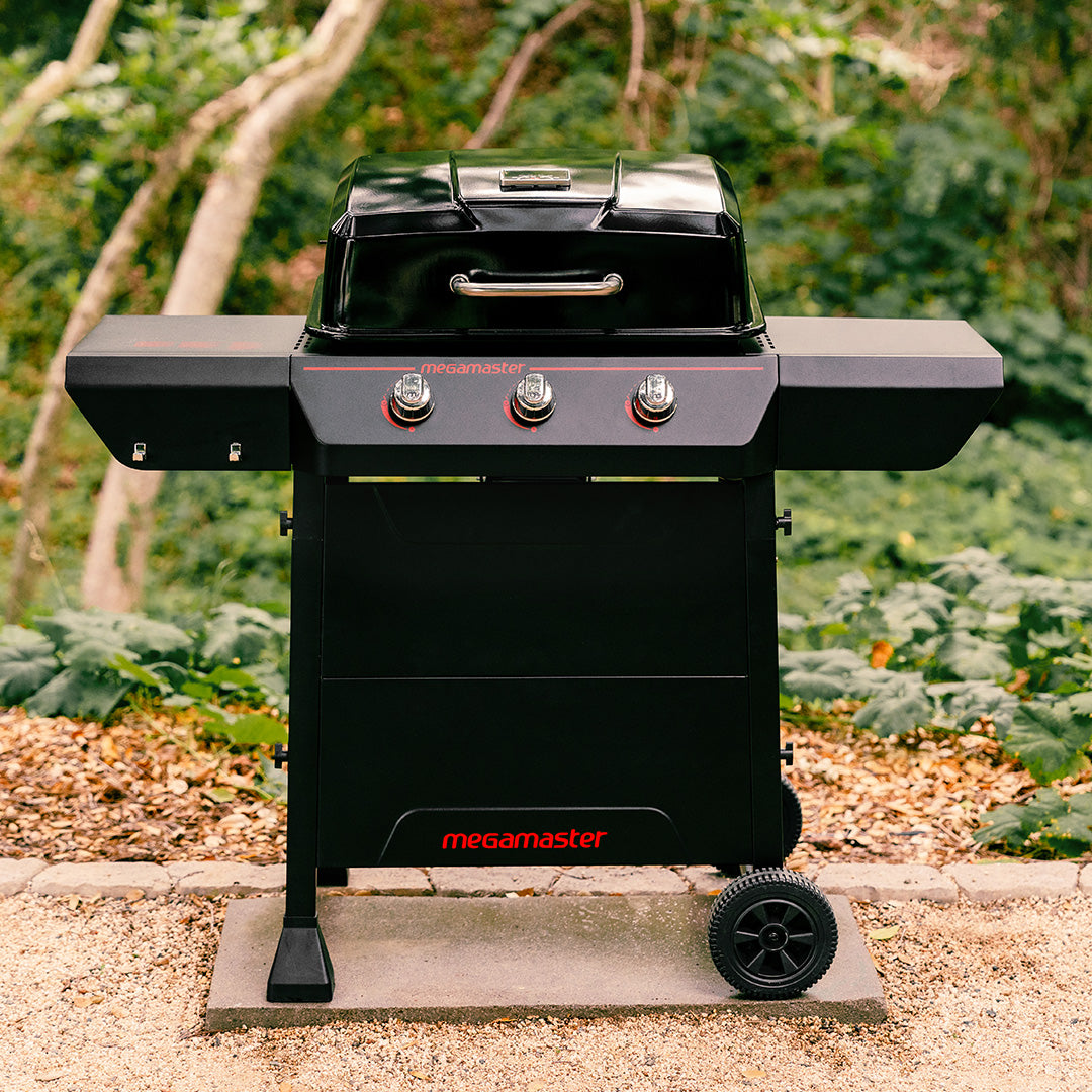 Inferno Series 3 Burner Patio Gas Braai – Megamaster