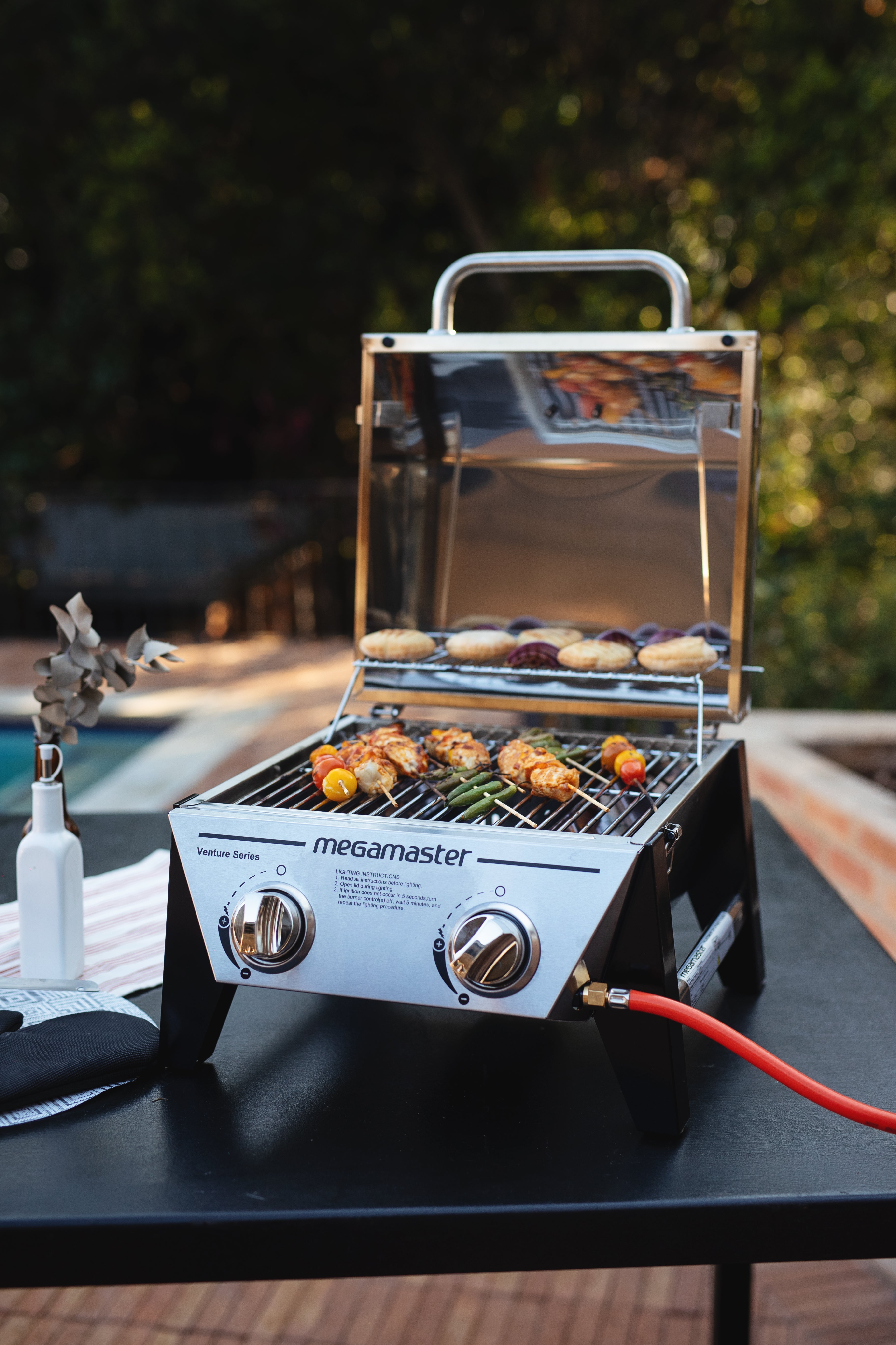 Venture Series 2 Burner Portable Gas Braai – Megamaster