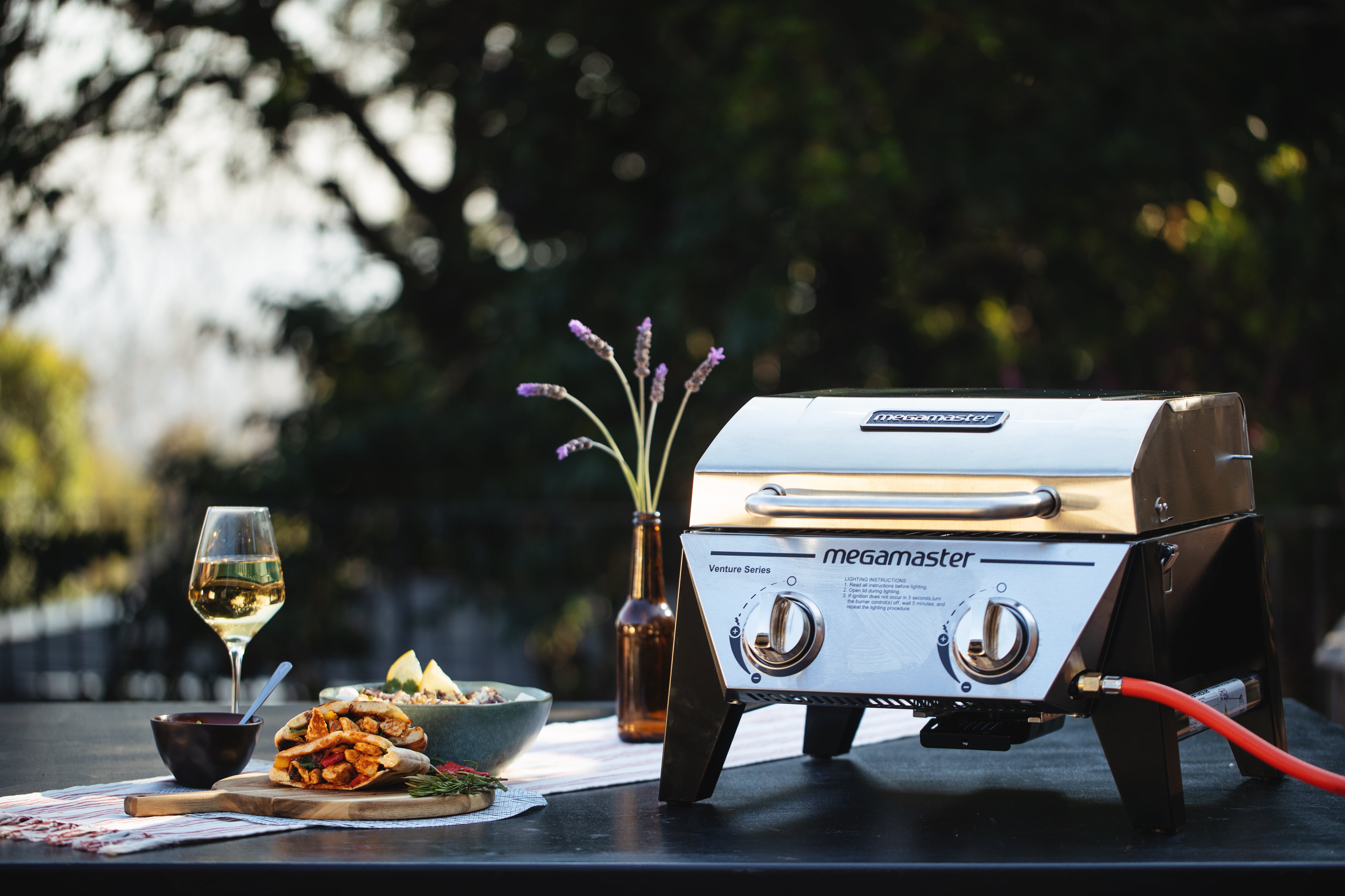 Venture Series 2 Burner Portable Gas Braai – Megamaster
