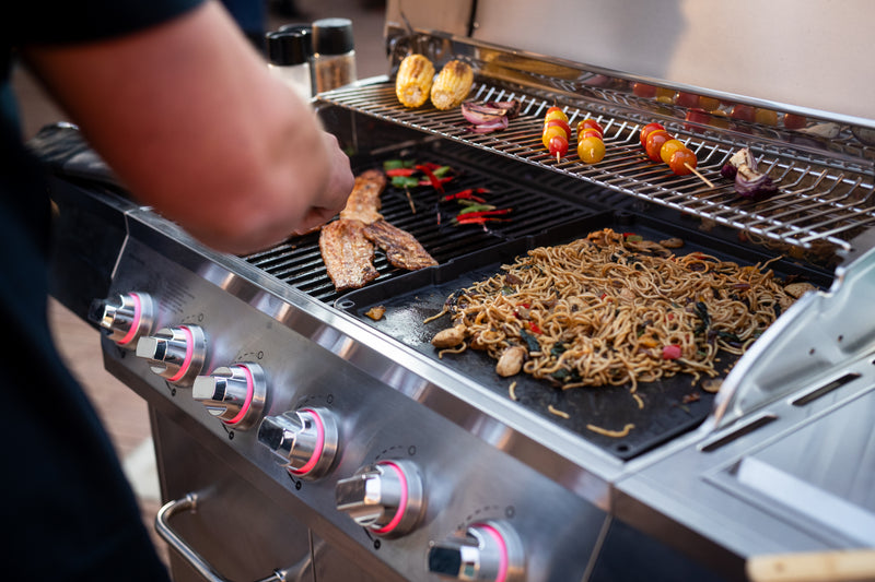 Apex Series 6 Burner Gourmet Pro Patio Gas Braai