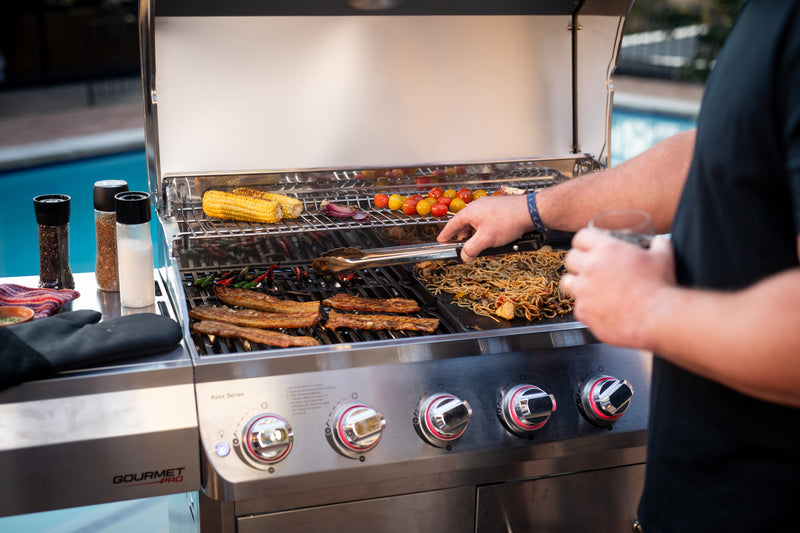Apex Series 6 Burner Gourmet Pro Patio Gas Braai