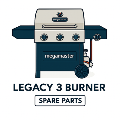 Spare Parts: Legacy 3 Burner Patio Gas Braai (720-1012D)