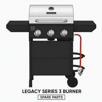 Spare Parts: Legacy 3 Burner Patio Gas Braai (720-1012D)