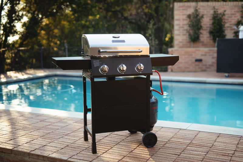 Legacy Series 3 Burner Patio Gas Braai