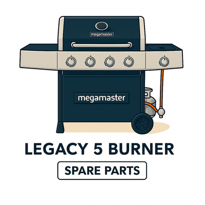 Spare Parts: Legacy 5 Burner Patio Gas Braai (720-0969L)
